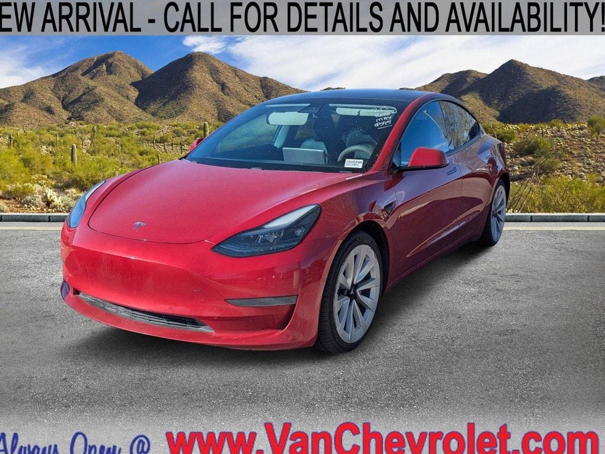 TESLA MODEL 3 2021 5YJ3E1EA6MF917179 image